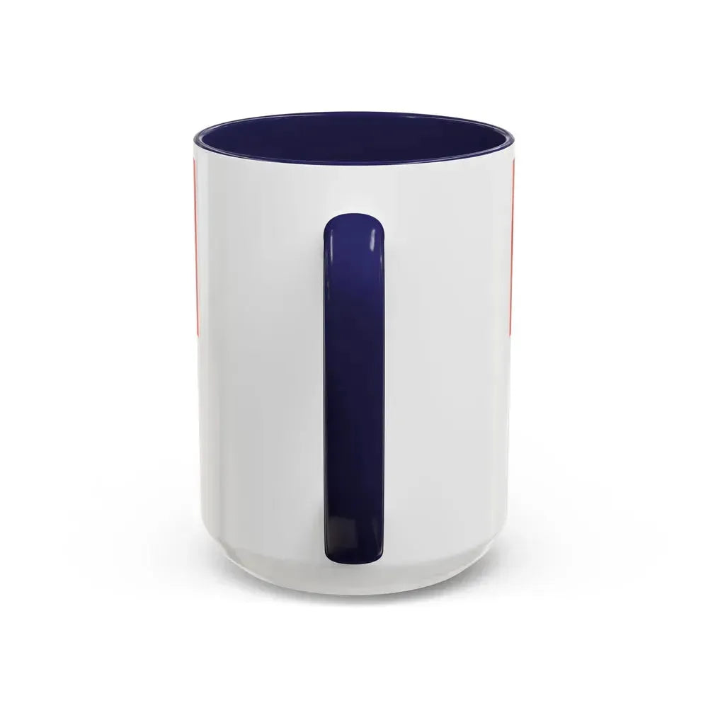 Flag of Duesseldorf Germany - Accent Coffee Mug - Go Mug Yourself