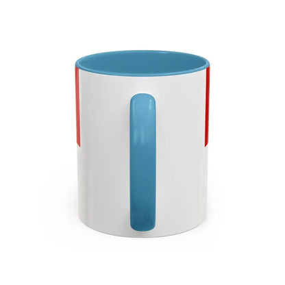 Flag of Duesseldorf Germany - Accent Coffee Mug - Go Mug Yourself
