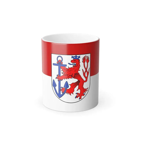 Flag of Duesseldorf Germany - Color Changing Coffee Mug 11oz - Go Mug Yourself