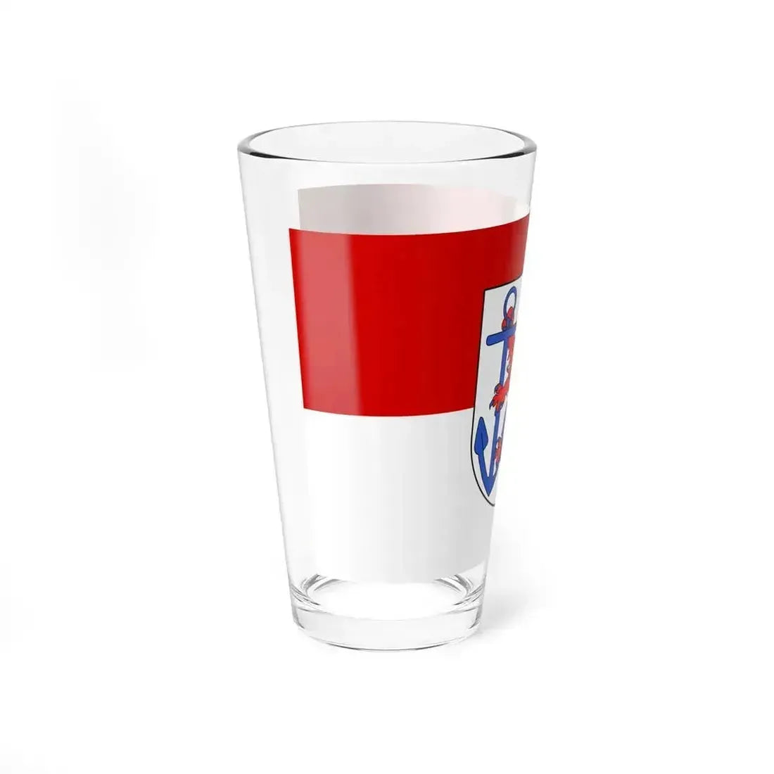 Flag of Duesseldorf Germany - Pint Glass 16oz - Go Mug Yourself