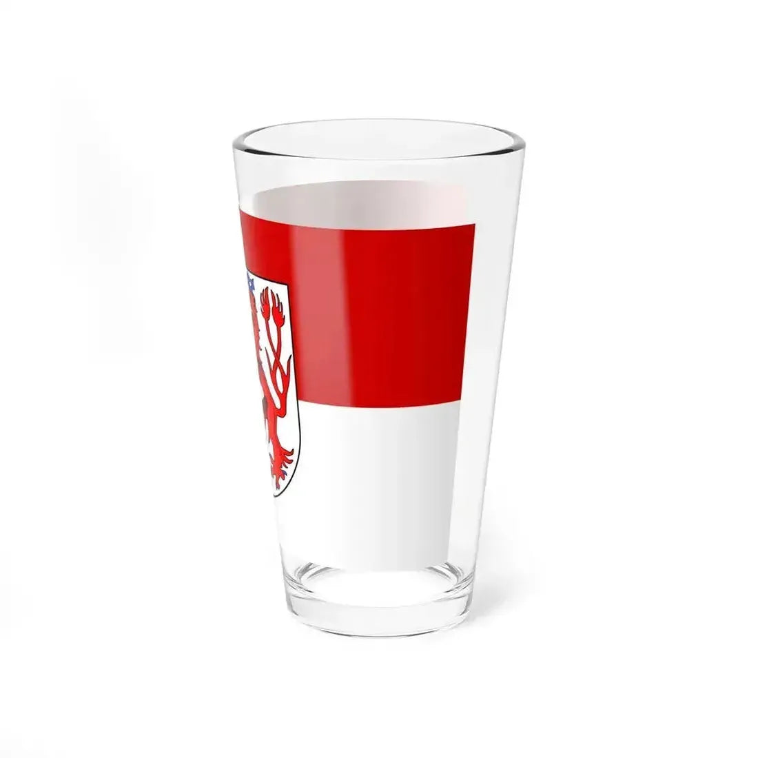 Flag of Duesseldorf Germany - Pint Glass 16oz - Go Mug Yourself