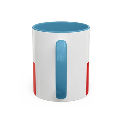 Flag of Duisburg mit Wappen Germany - Accent Coffee Mug - Go Mug Yourself