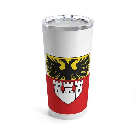 Flag of Duisburg mit Wappen Germany - Tumbler 20oz 20oz - Go Mug Yourself