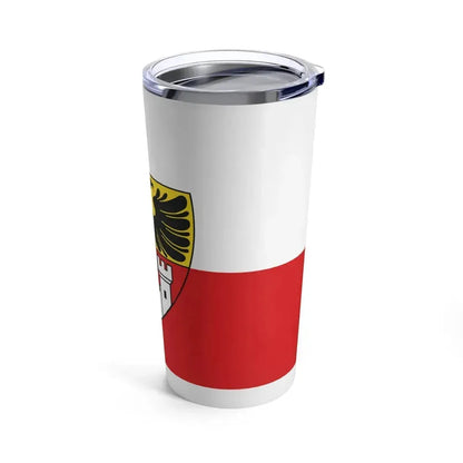 Flag of Duisburg mit Wappen Germany - Tumbler 20oz - Go Mug Yourself