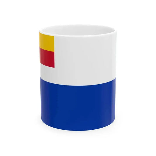 Flag of Duiven (Netherlands) White Coffee Mug 11oz - Go Mug Yourself