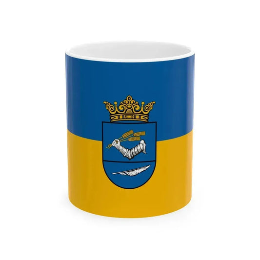 Flag of Duka (Hungary) White Coffee Mug 11oz - Go Mug Yourself