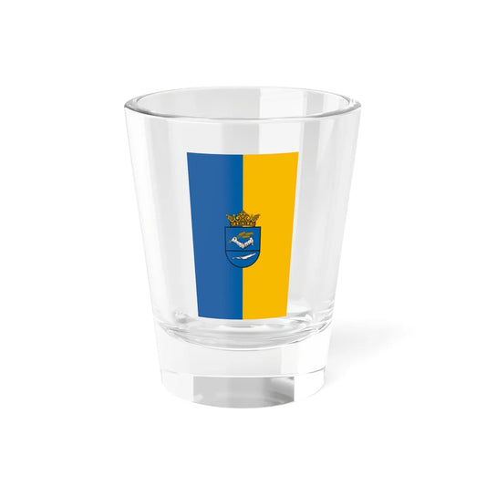 Flag of Duka vertical (Hungary) Shot Glass 1.5oz 1.5oz - Go Mug Yourself