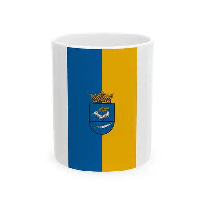 Flag of Duka vertical (Hungary) White Coffee Mug 11oz - Go Mug Yourself