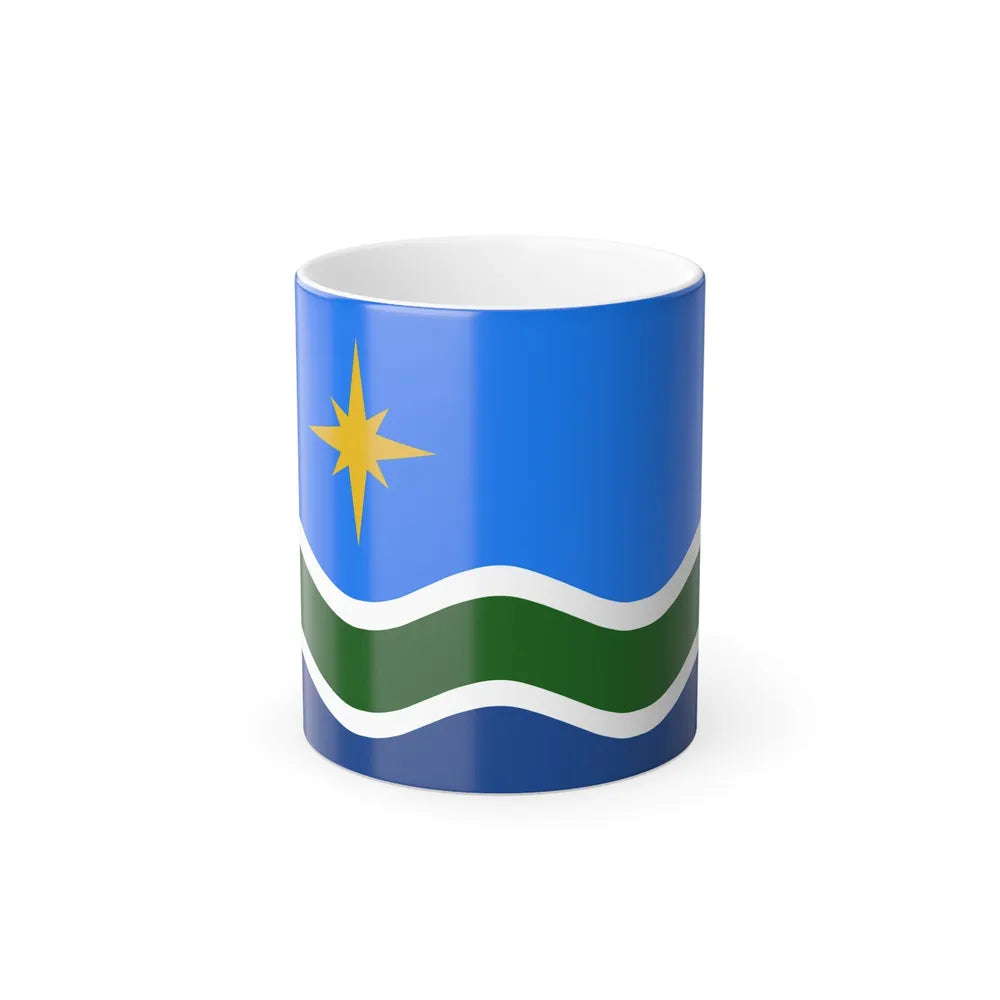 Flag of Duluth, Minnesota - Color Changing Coffee Mug-11oz-Go Mug Yourself