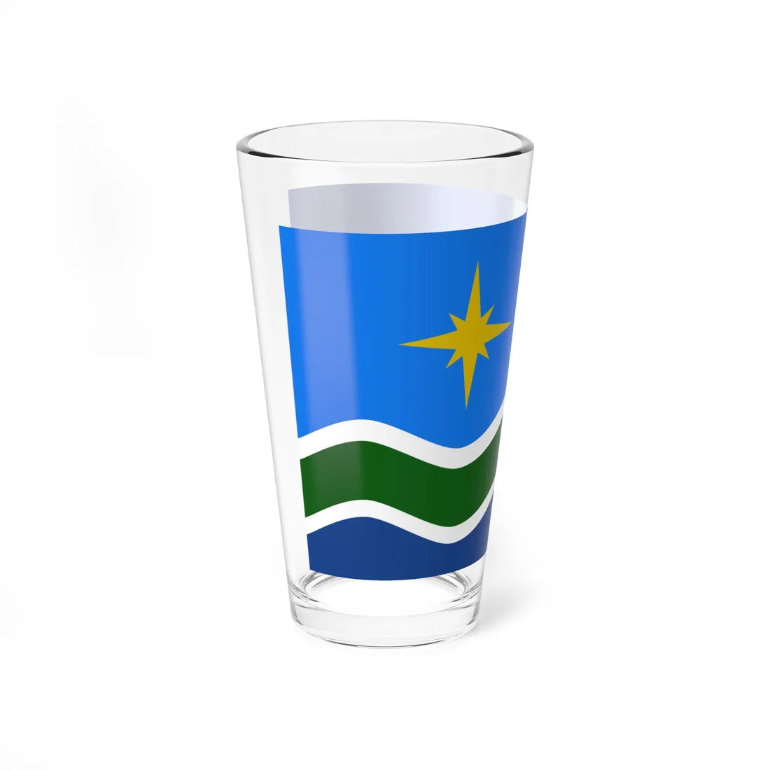 Flag of Duluth Minnesota (United States) Pint Glass 16oz - Go Mug Yourself