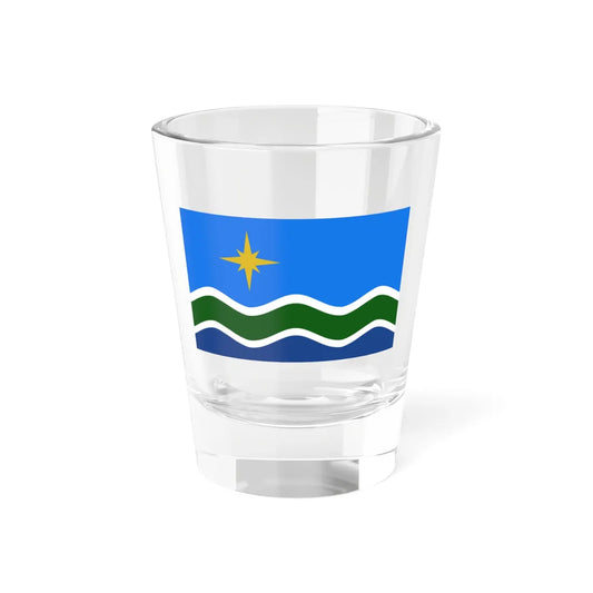 Flag of Duluth Minnesota (United States) Shot Glass 1.5oz 1.5oz - Go Mug Yourself