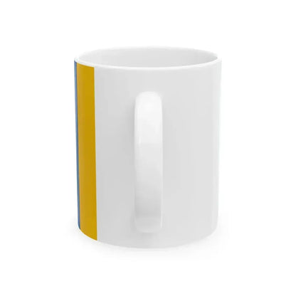 Flag of Dunabogdany (Hungary) White Coffee Mug - Go Mug Yourself