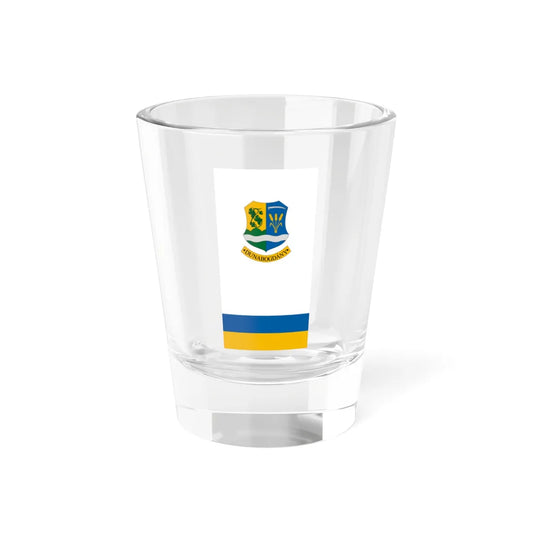Flag of Dunabogdany vertical (Hungary) Shot Glass 1.5oz 1.5oz - Go Mug Yourself