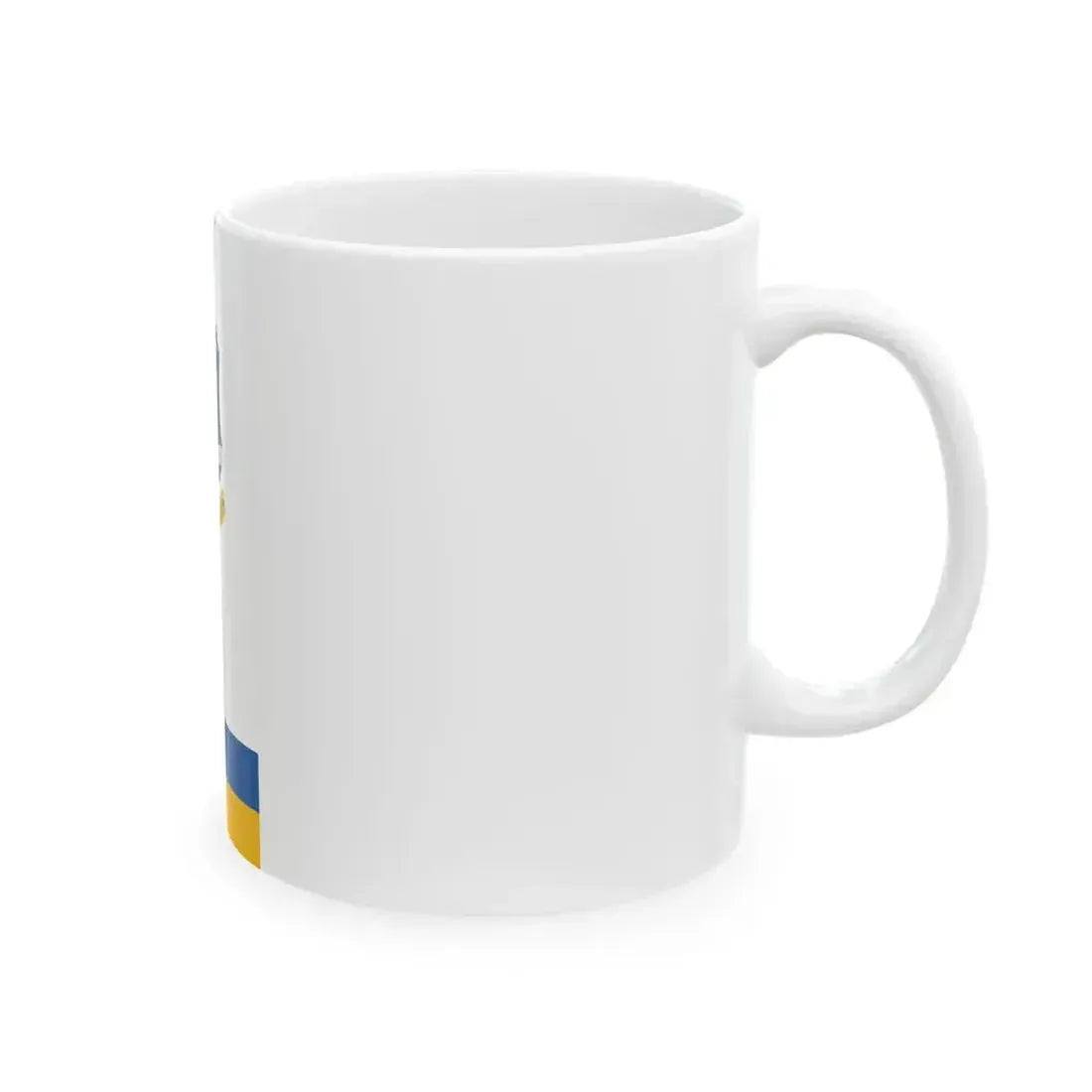 Flag of Dunabogdany vertical (Hungary) White Coffee Mug - Go Mug Yourself