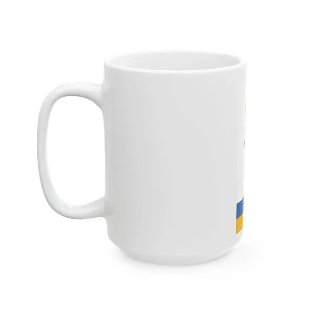 Flag of Dunabogdany vertical (Hungary) White Coffee Mug - Go Mug Yourself