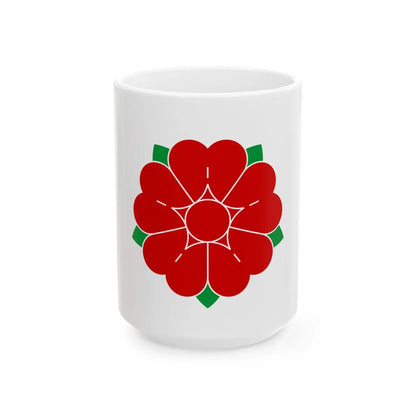 Flag of Dunaiv (Ukraine) White Coffee Mug 15oz - Go Mug Yourself