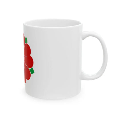 Flag of Dunaiv (Ukraine) White Coffee Mug - Go Mug Yourself