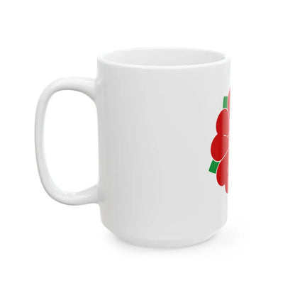 Flag of Dunaiv (Ukraine) White Coffee Mug - Go Mug Yourself