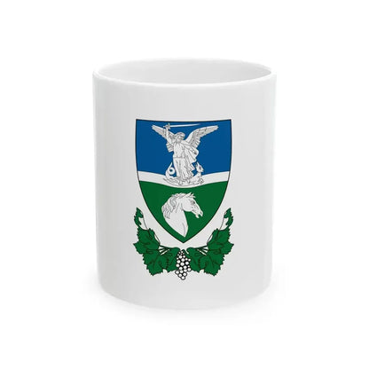 Flag of Dunakeszi (Hungary) White Coffee Mug 11oz - Go Mug Yourself