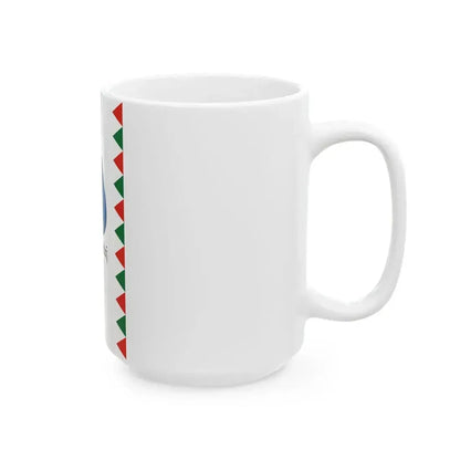 Flag of Dunapataj (Hungary) White Coffee Mug - Go Mug Yourself