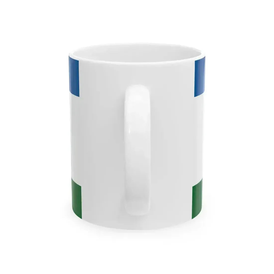 Flag of Dunatetetlen (Hungary) White Coffee Mug - Go Mug Yourself