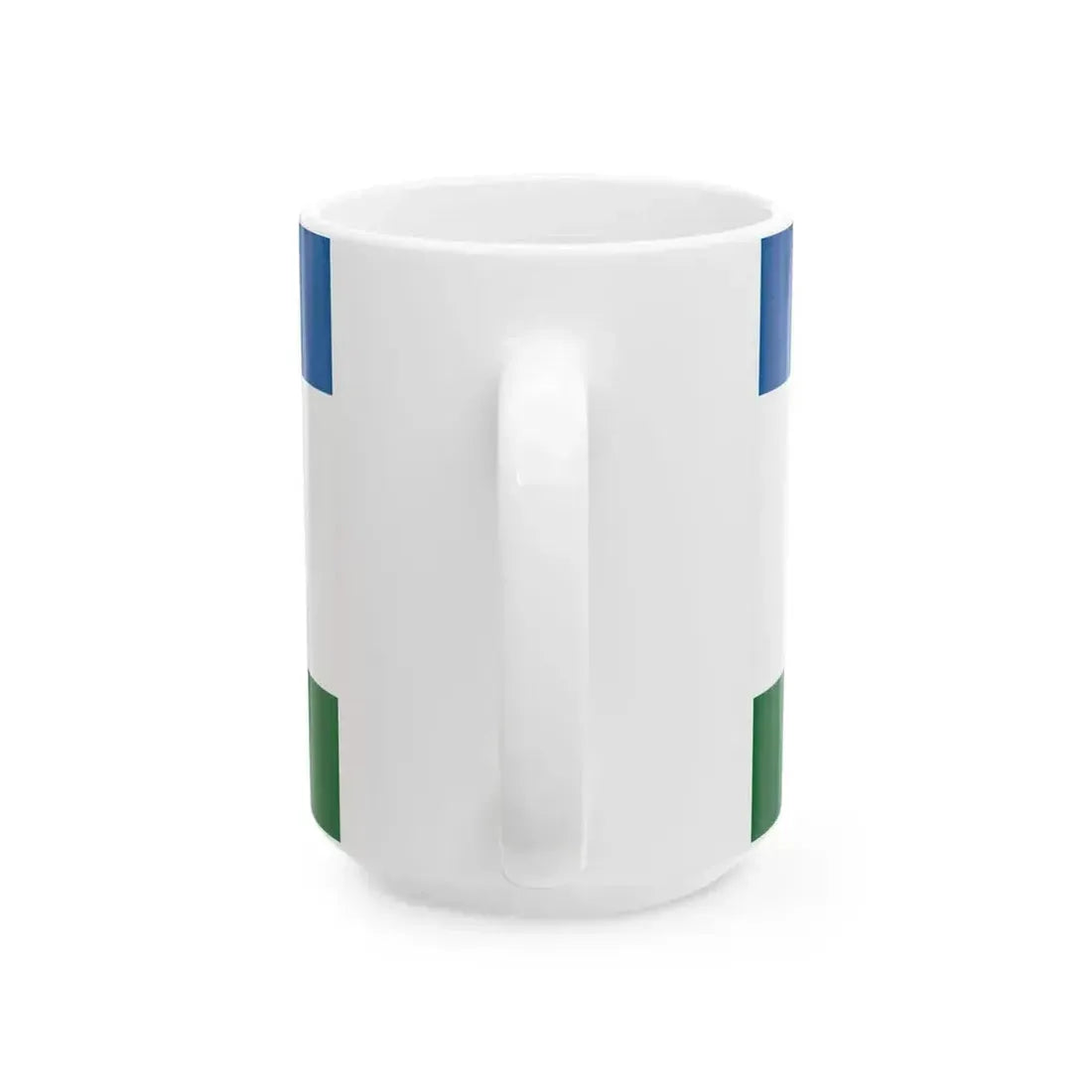 Flag of Dunatetetlen (Hungary) White Coffee Mug - Go Mug Yourself
