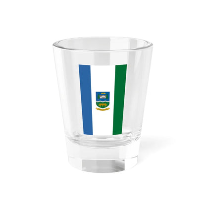 Flag of Dunatetetlen vertical (Hungary) Shot Glass 1.5oz 1.5oz - Go Mug Yourself