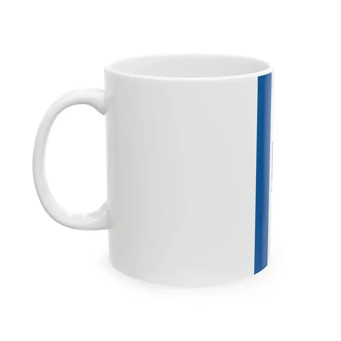 Flag of Dunatetetlen vertical (Hungary) White Coffee Mug - Go Mug Yourself