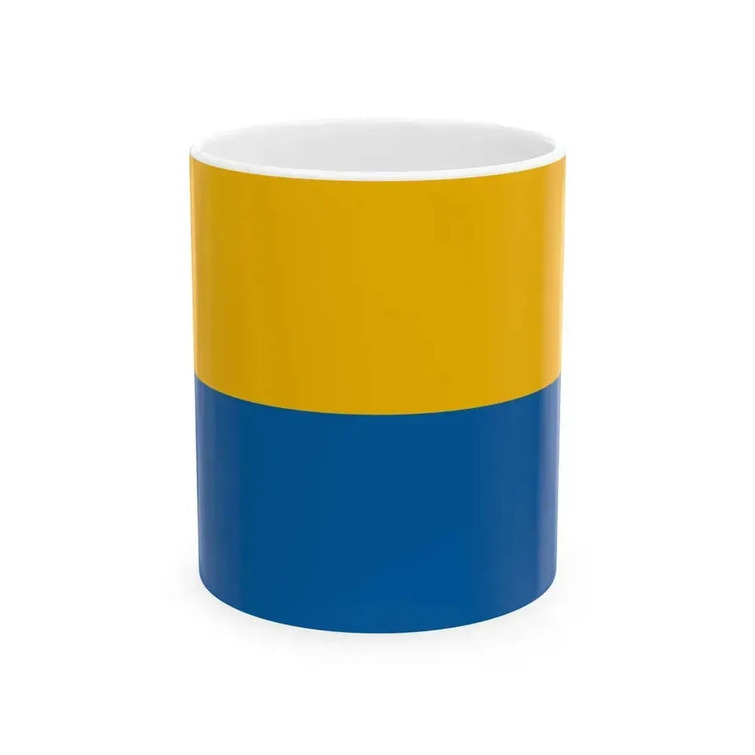 Flag of Dunavarsany (Hungary) White Coffee Mug 11oz - Go Mug Yourself