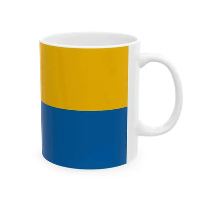 Flag of Dunavarsany (Hungary) White Coffee Mug - Go Mug Yourself