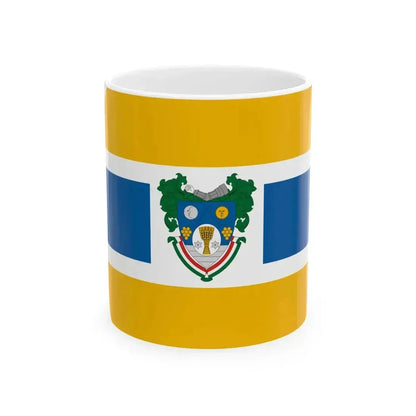 Flag of Dunavecse (Hungary) White Coffee Mug 11oz - Go Mug Yourself
