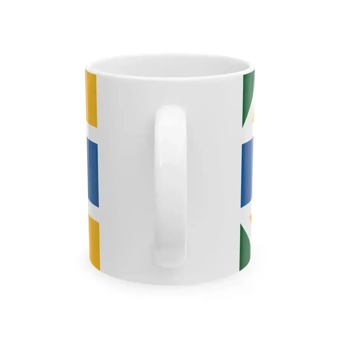 Flag of Dunavecse (Hungary) White Coffee Mug - Go Mug Yourself