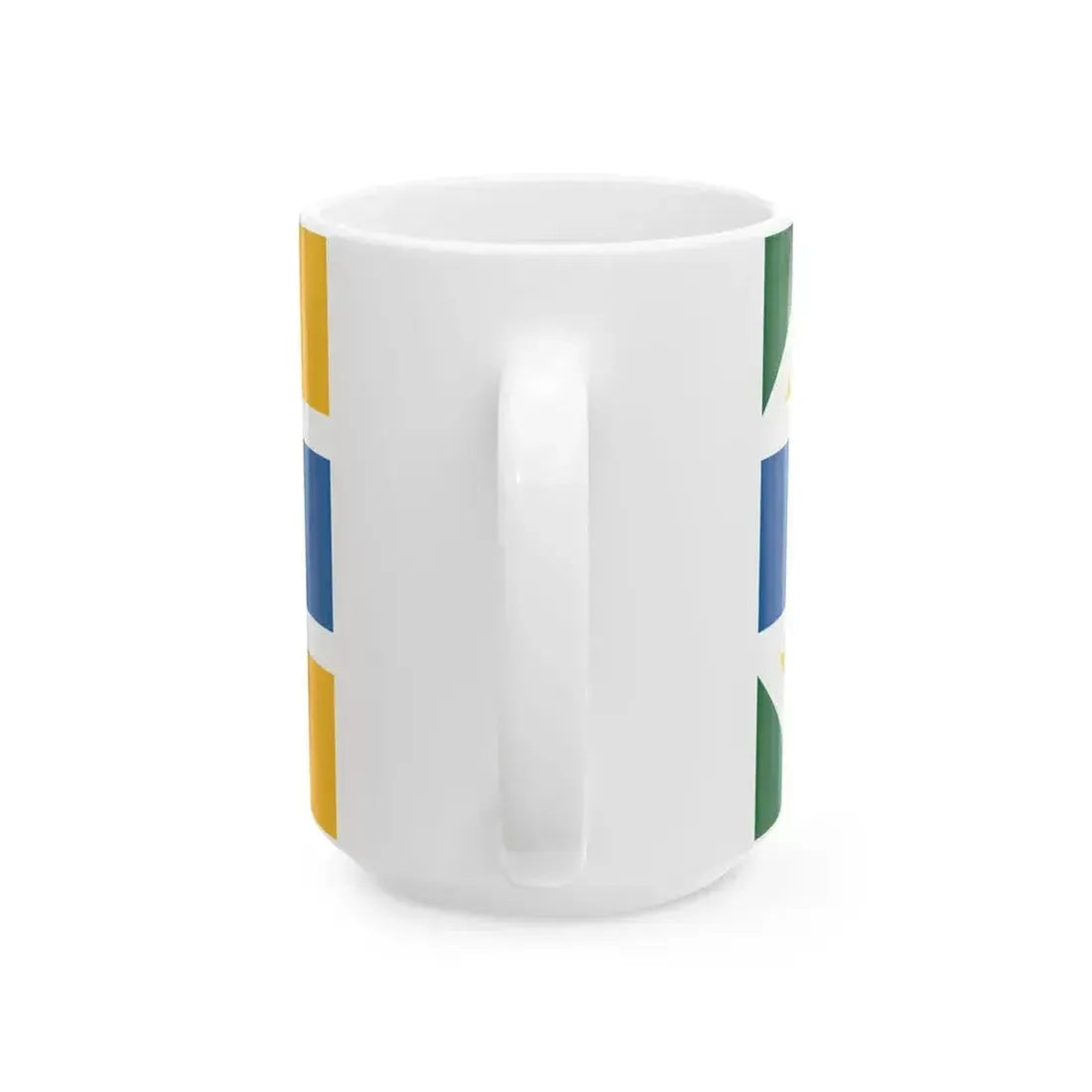 Flag of Dunavecse (Hungary) White Coffee Mug - Go Mug Yourself