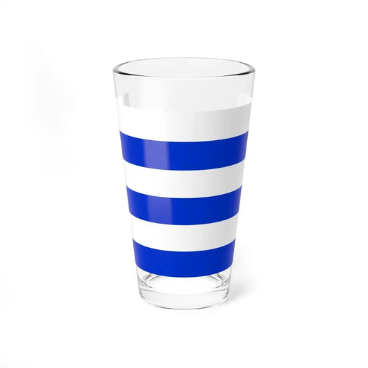 Flag of Dunkirk (France) Pint Glass 16oz 16oz - Go Mug Yourself