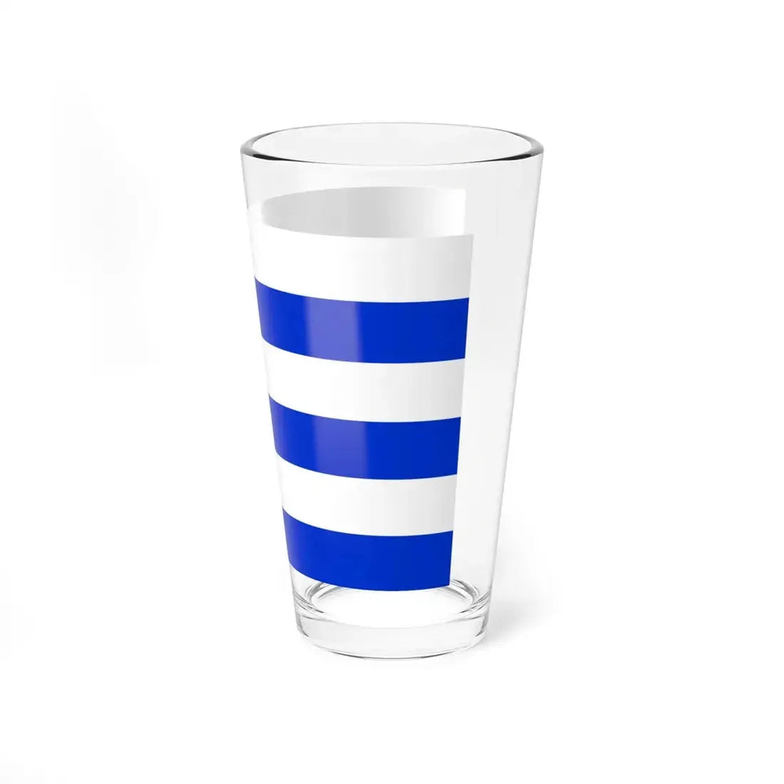 Flag of Dunkirk (France) Pint Glass 16oz - Go Mug Yourself