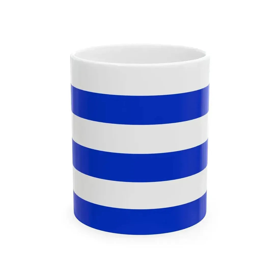 Flag of Dunkirk (France) White Coffee Mug 11oz - Go Mug Yourself