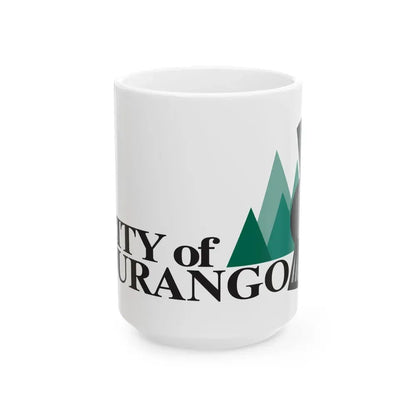 Flag of Durango Colorado (United States) White Coffee Mug 15oz - Go Mug Yourself