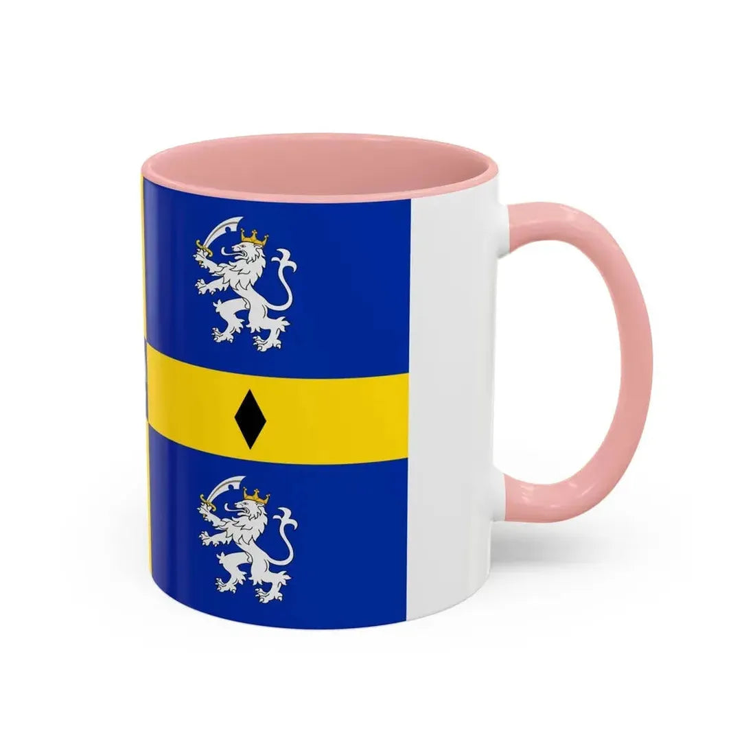 Flag of Durham County Council UK - Accent Coffee Mug - Go Mug Yourself