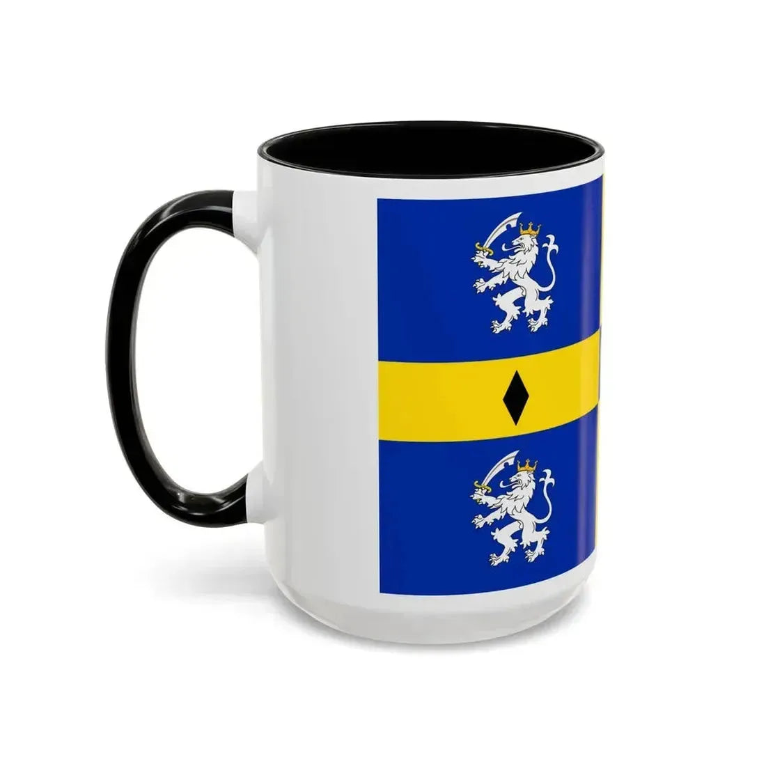 Flag of Durham County Council UK - Accent Coffee Mug - Go Mug Yourself
