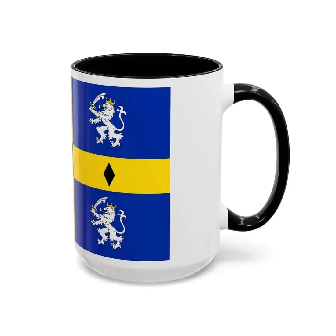 Flag of Durham County Council UK - Accent Coffee Mug - Go Mug Yourself