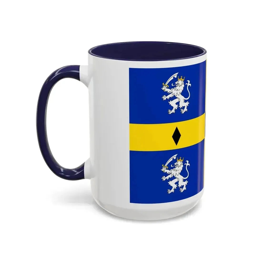 Flag of Durham County Council UK - Accent Coffee Mug - Go Mug Yourself