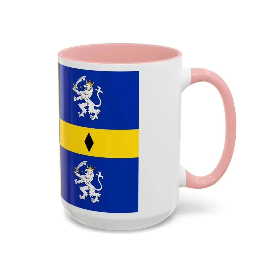 Flag of Durham County Council UK - Accent Coffee Mug - Go Mug Yourself
