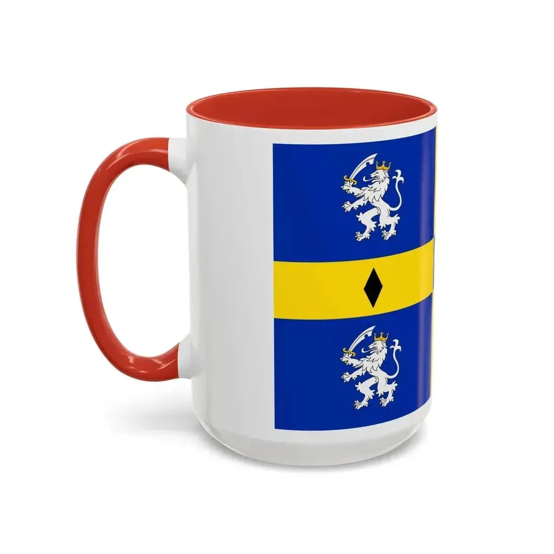 Flag of Durham County Council UK - Accent Coffee Mug - Go Mug Yourself