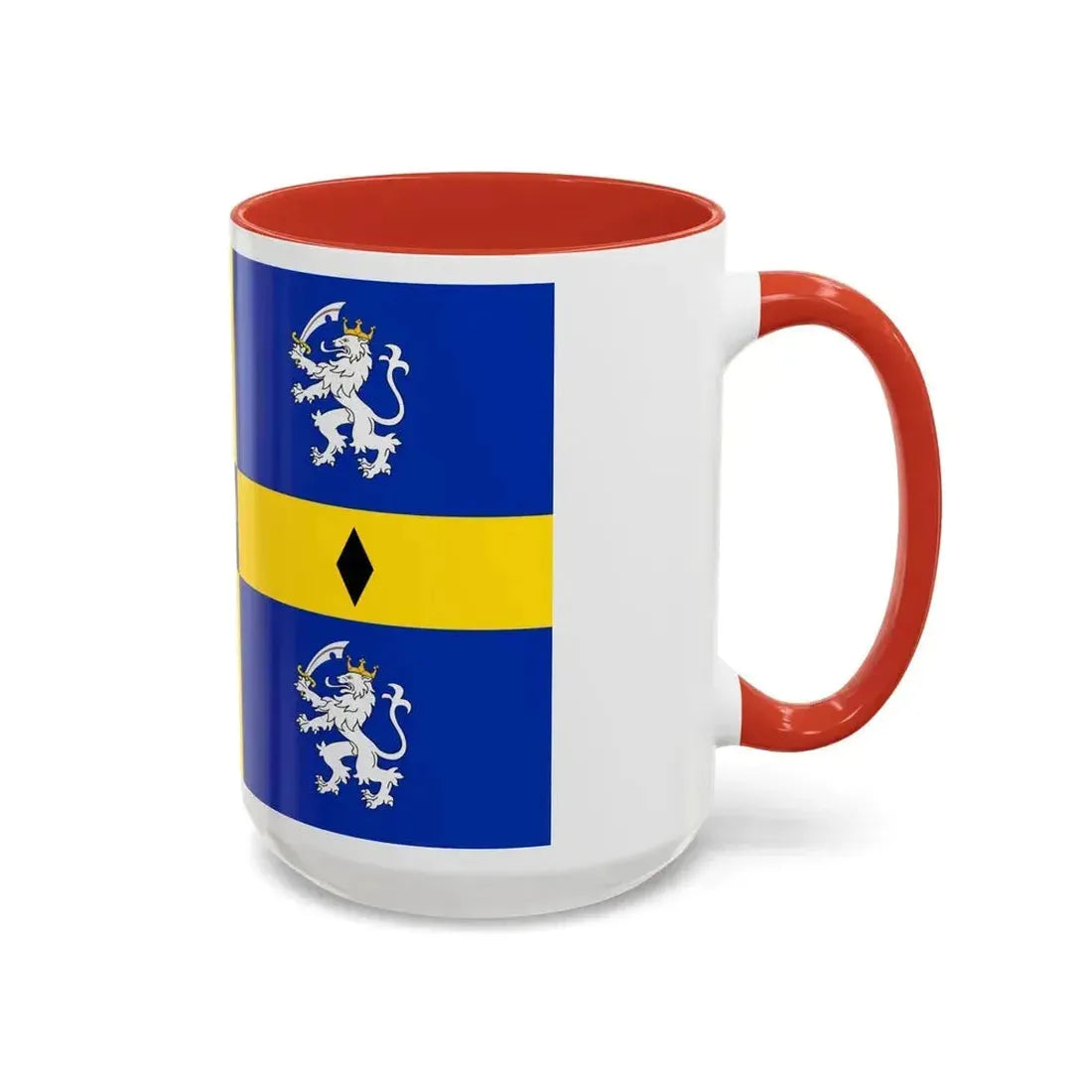 Flag of Durham County Council UK - Accent Coffee Mug - Go Mug Yourself