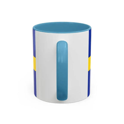 Flag of Durham County Council UK - Accent Coffee Mug - Go Mug Yourself