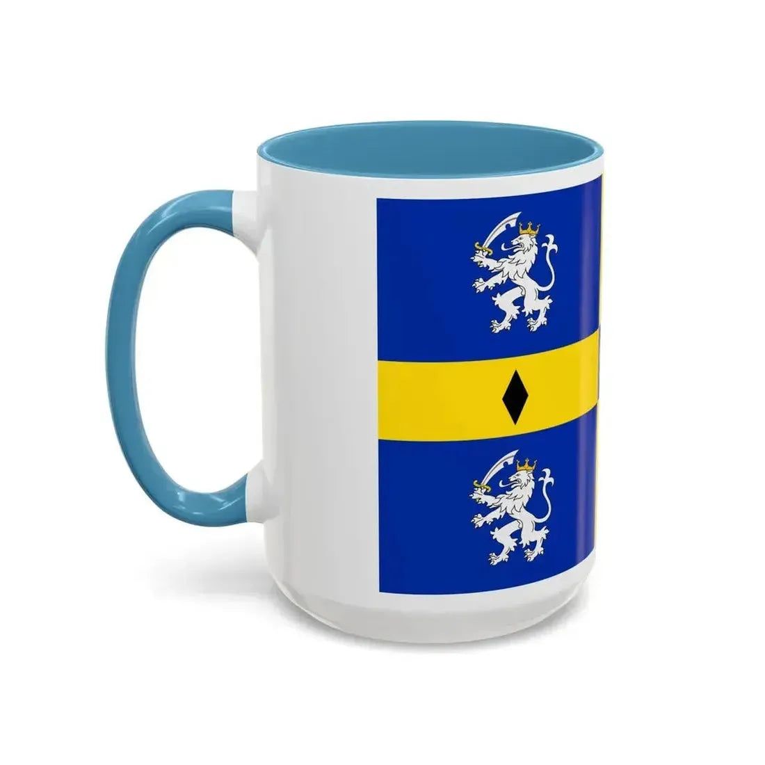 Flag of Durham County Council UK - Accent Coffee Mug - Go Mug Yourself
