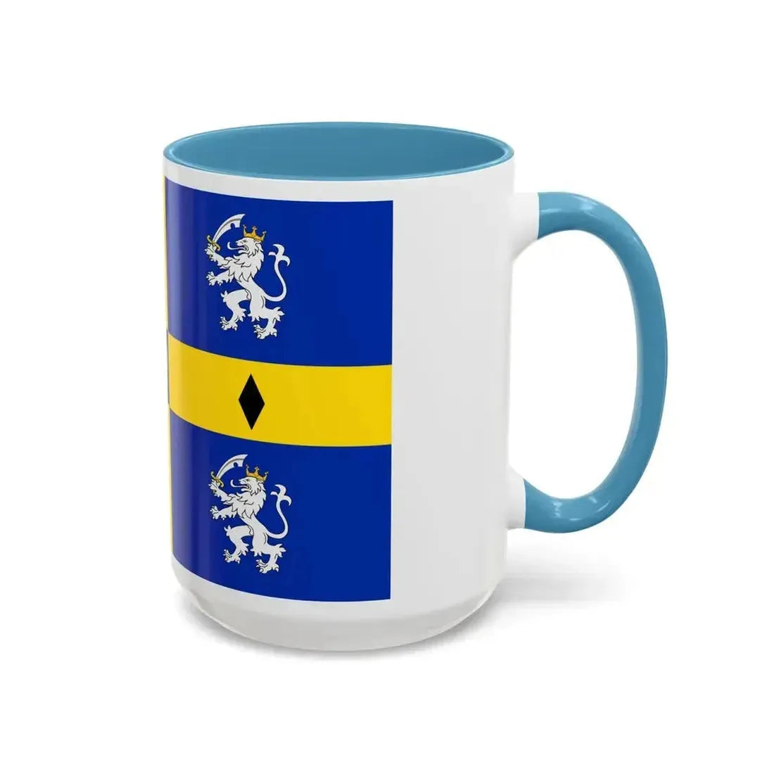 Flag of Durham County Council UK - Accent Coffee Mug - Go Mug Yourself