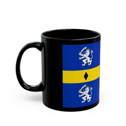 Flag of Durham County Council UK - Black Coffee Mug - Go Mug Yourself