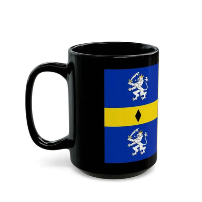 Flag of Durham County Council UK - Black Coffee Mug - Go Mug Yourself