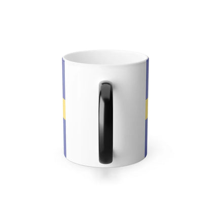 Flag of Durham County Council UK - Color Changing Coffee Mug-Go Mug Yourself